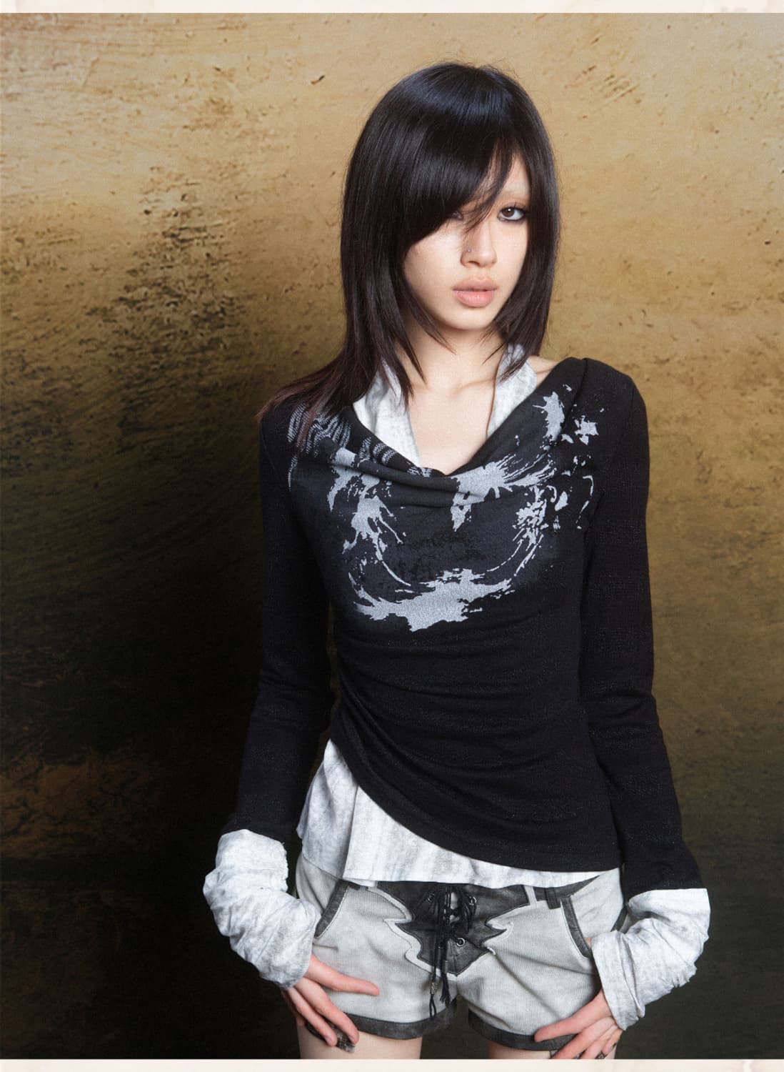shopcor ARIADNAw Halter neck knit top 상품이미지1