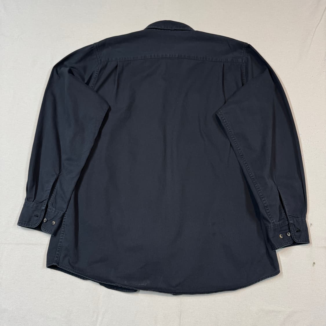 XL) Wrangler 랭글러 투포켓 워크웨어 코튼 셔츠 블랙 W4 상품이미지4