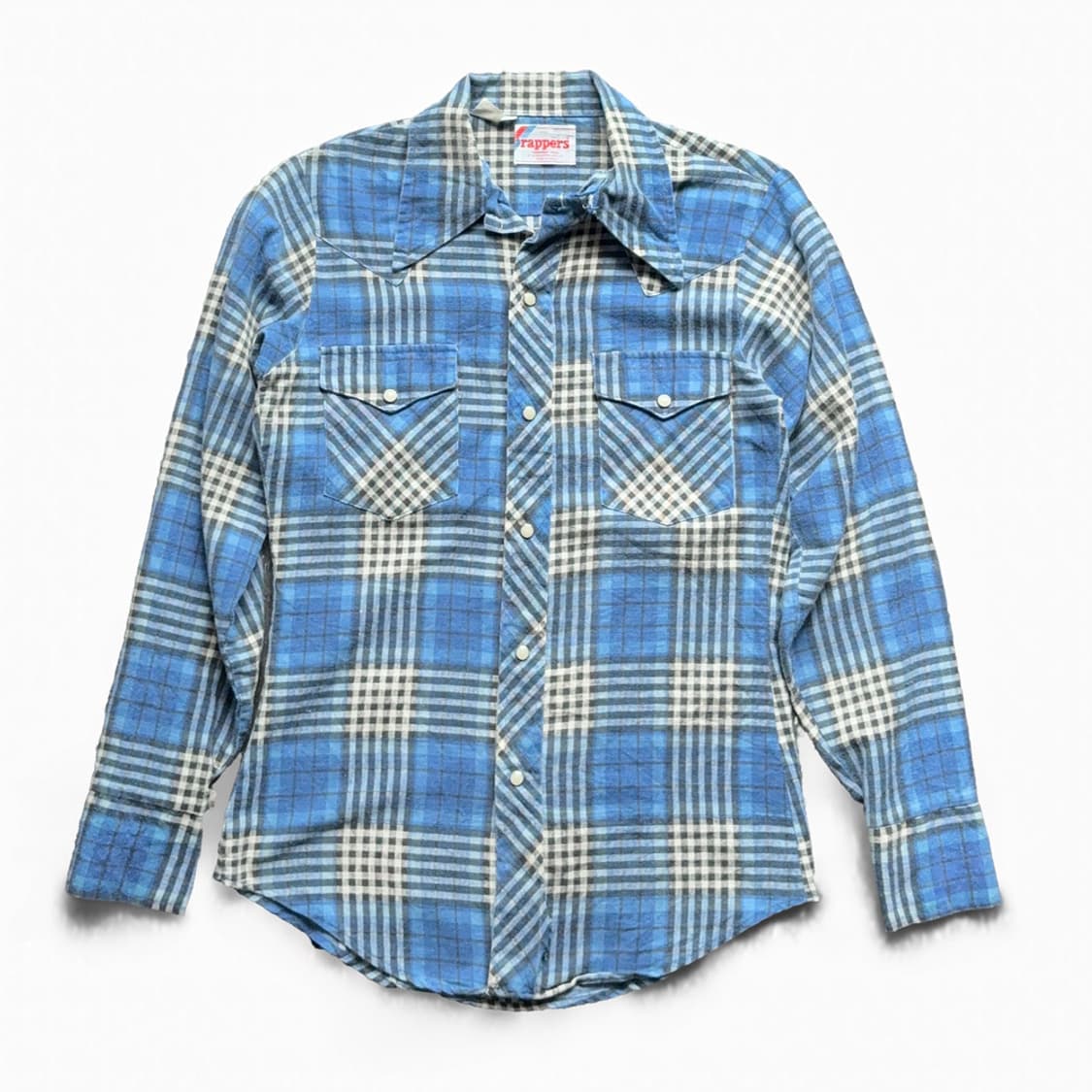 Rappers Vintage Flannel  Western Shirt 상품이미지1