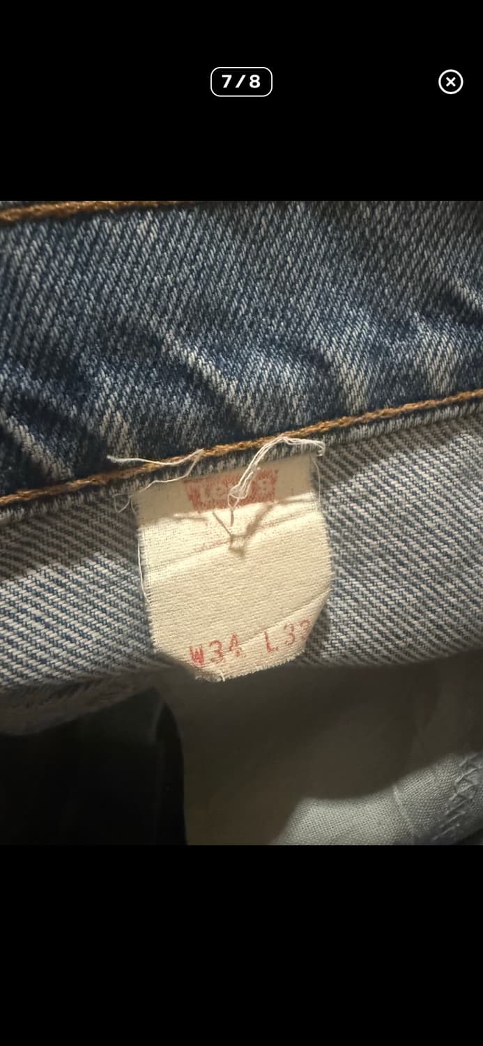 리바이스 빈티지 517 34/33 상품이미지7