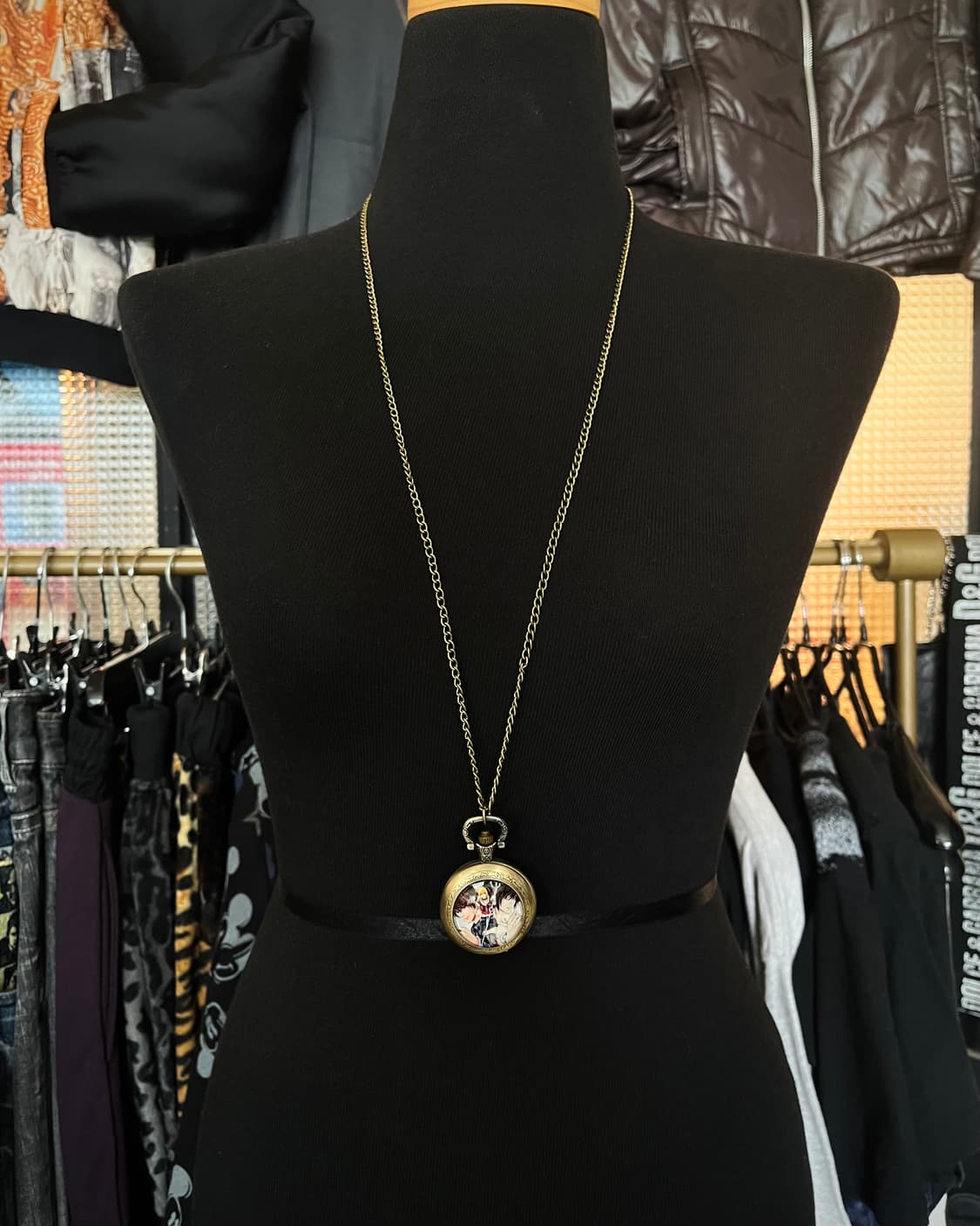 Vintage Death Note Pocket Watch Necklace 상품이미지5