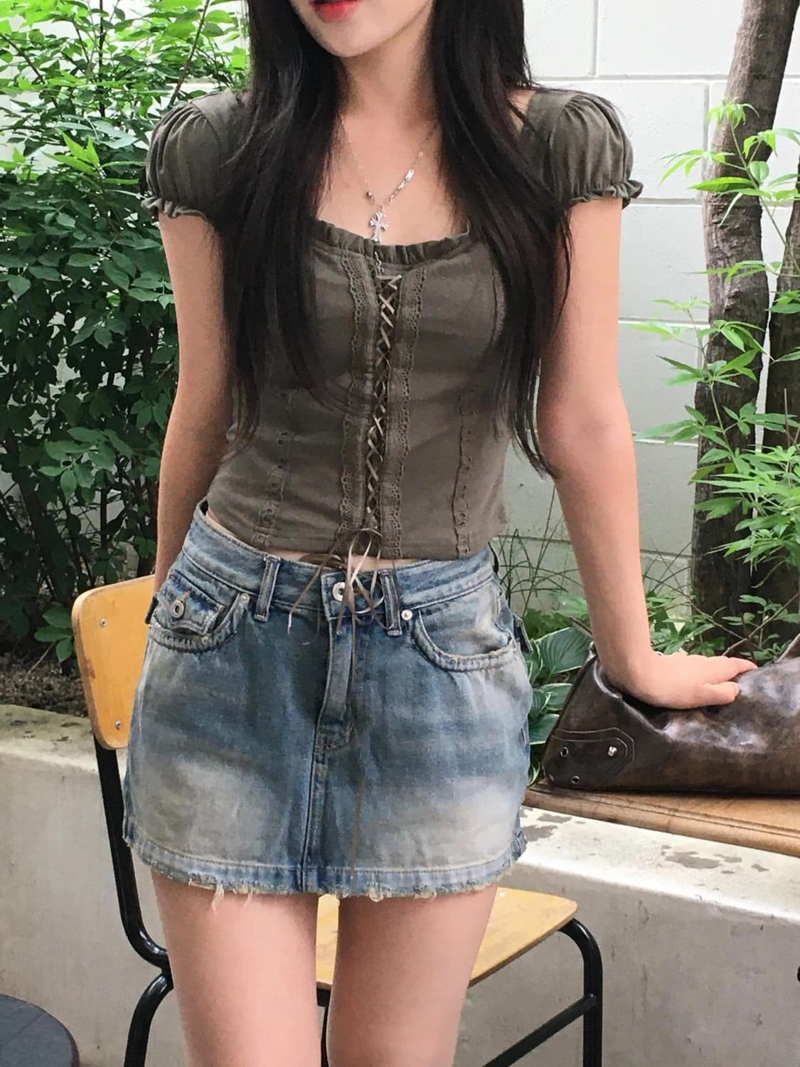 ootj 미니 스커트 새상품 상품이미지1