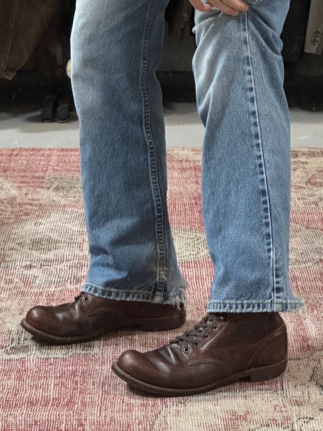 OG USA Made 레드윙 3340 블랙스미스 하드에이징 상품이미지3