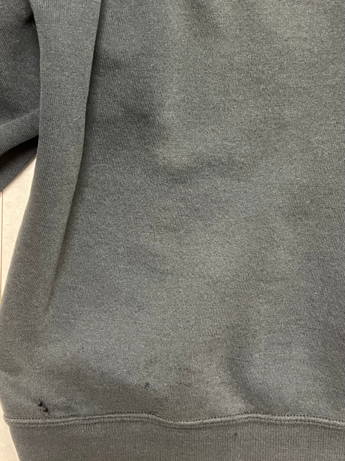 90s 빈티지 러셀 50/50 블랙 후드집업 xxl 상품이미지4