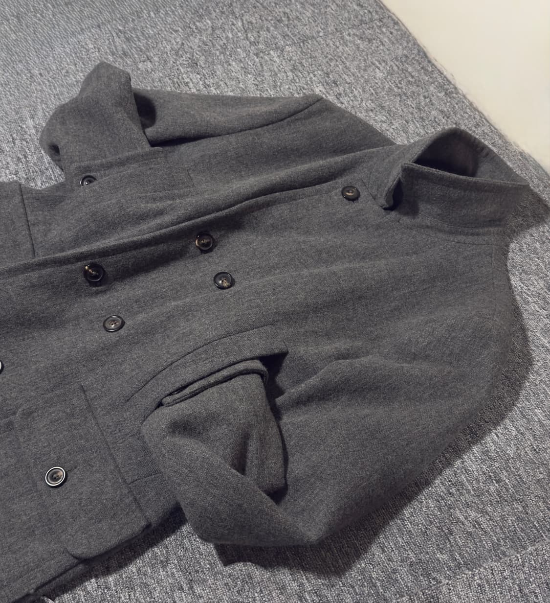 Martin Margiela Grey Peacoat 상품이미지3