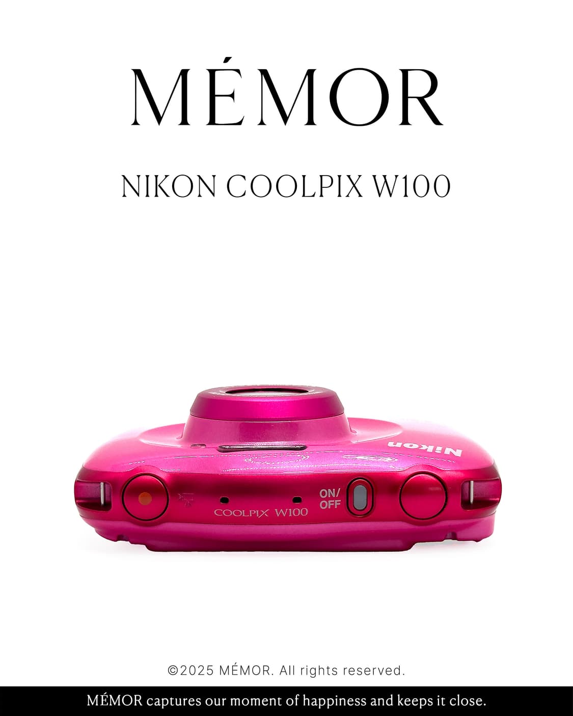 연예인/유튜버픽✨Nikon Coolpix W100 방수 니콘 빈티지디카 상품이미지3