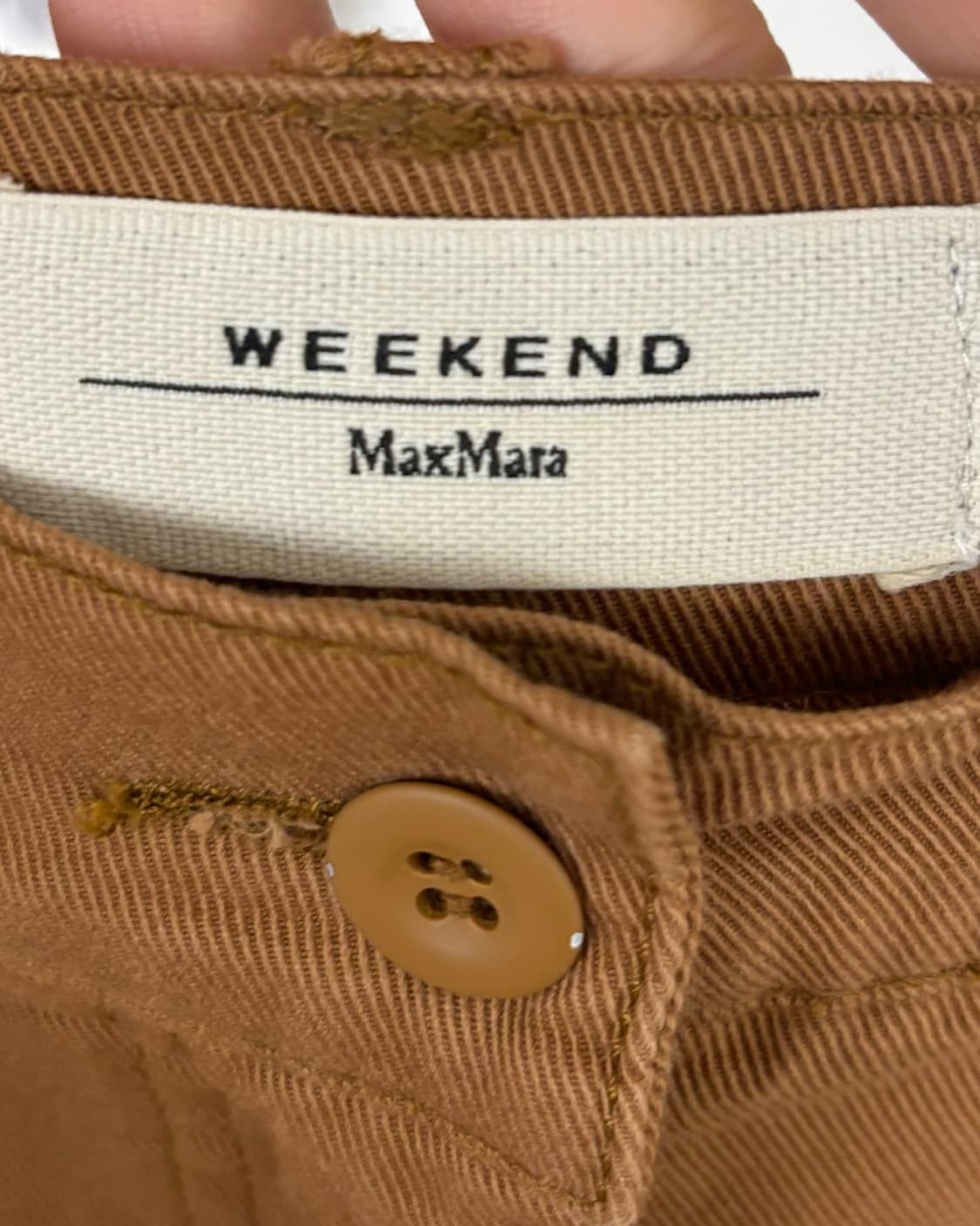 막스마라 브라운 카고 와이드 팬츠 상품이미지6