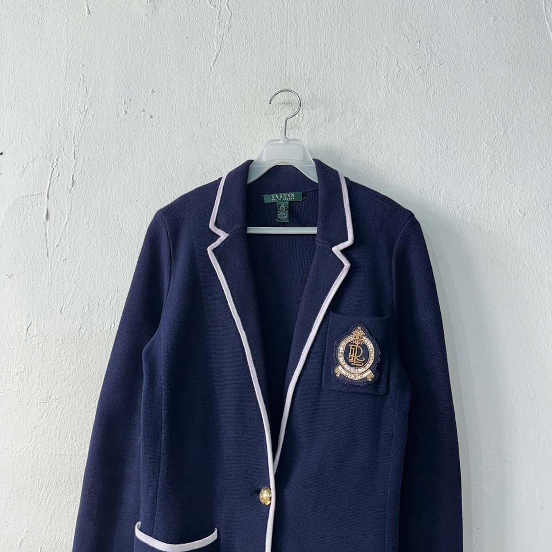 폴로랄프로렌 와펜 금장 자켓 여성M 상품이미지2