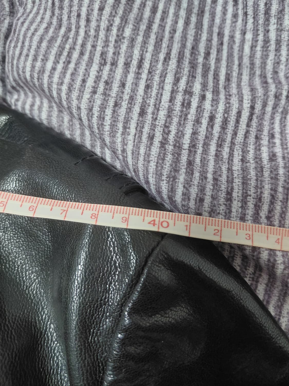 지오송지오 가죽 라이더 자켓 L 양가죽 상품이미지5