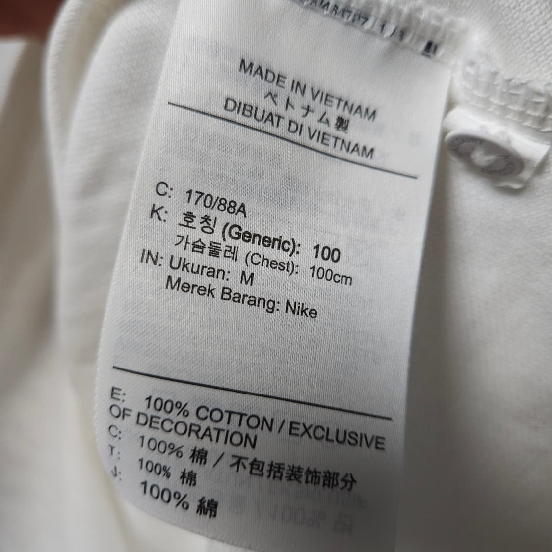 M ) 나이키 헤리티지 테니스 로고 반팔 카라티 상품이미지5