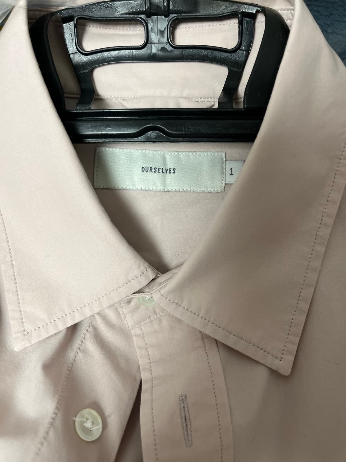 [OURSELVES]릴렉스 셔츠_SMOKY CORAL (1) 상품이미지9