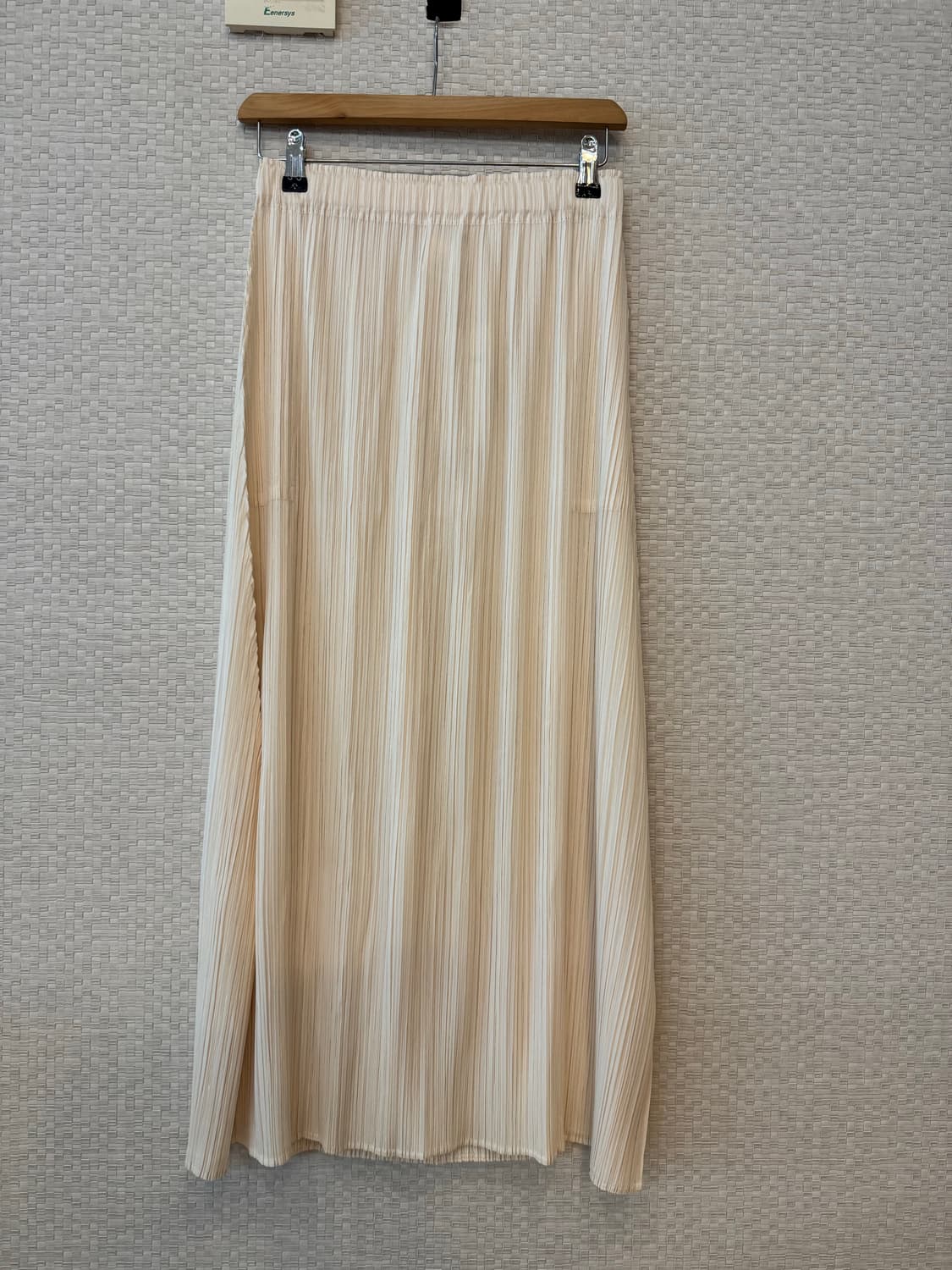 플리츠플리즈 12월 먼슬리 스커트 오프화이트 상품이미지2