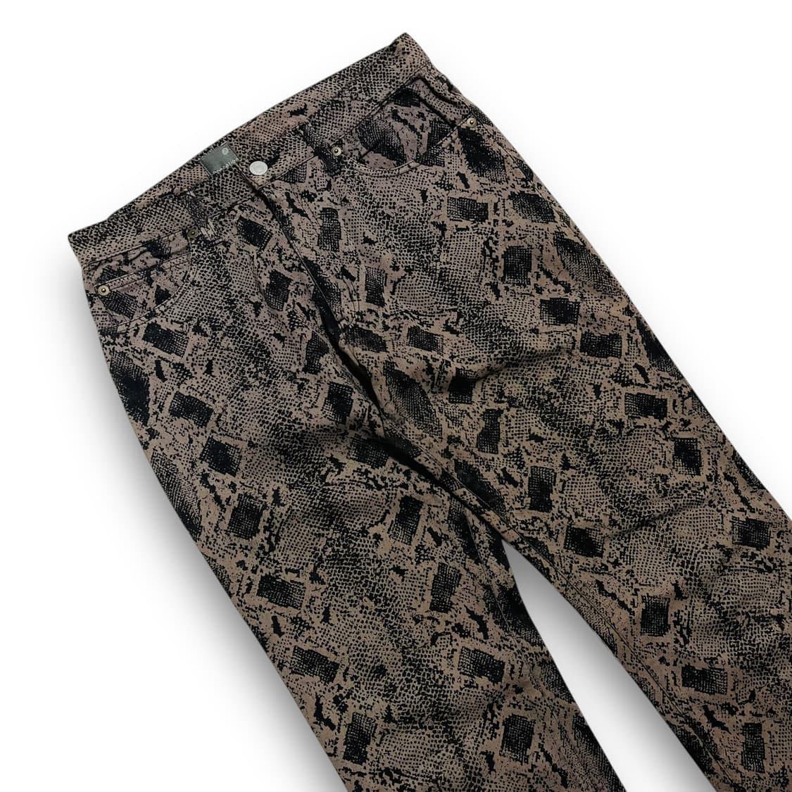 Operation Snake Pattern Vintage Pants 상품이미지2