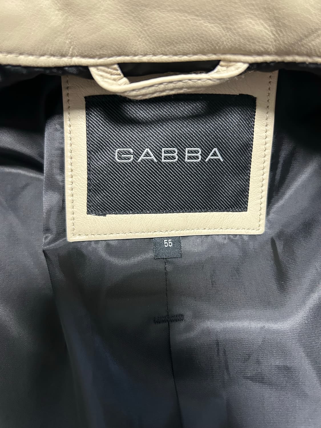 GABBA 양가죽 라이더 자켓 상품이미지4