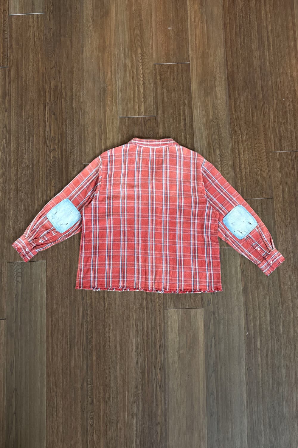 Found Checkered Shirt 상품이미지6
