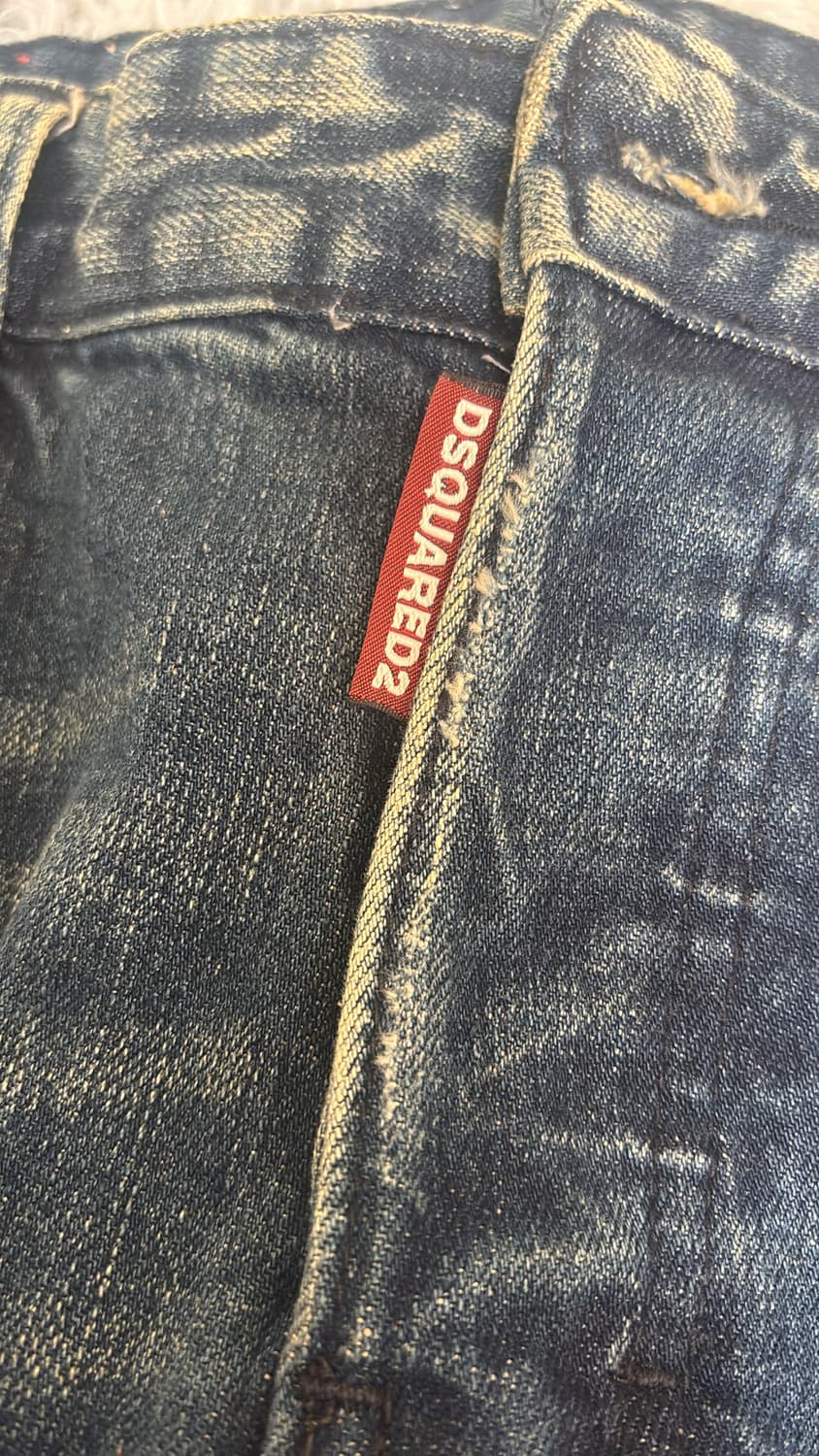 디스퀘어드2 빈티지 워싱 데님 청바지46 상품이미지6