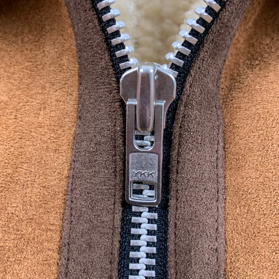 어반스터프 페이크레더 무톤 스웨이드 무스탕 자켓  상품이미지4