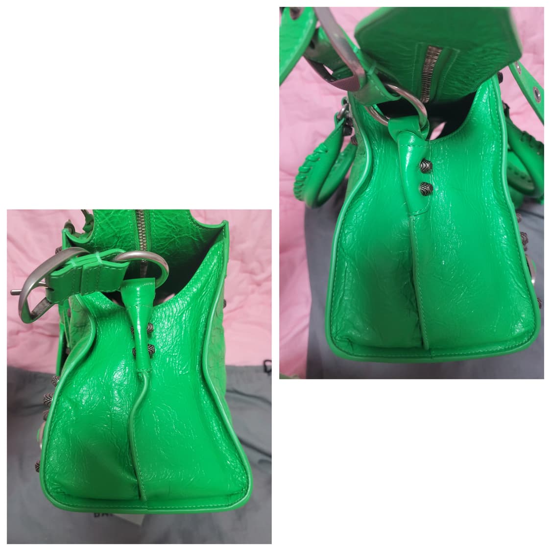 정품)급처미사용새상품!발렌시아가 월욜98에예약네고X네오카골스몰크로스백가방 상품이미지9