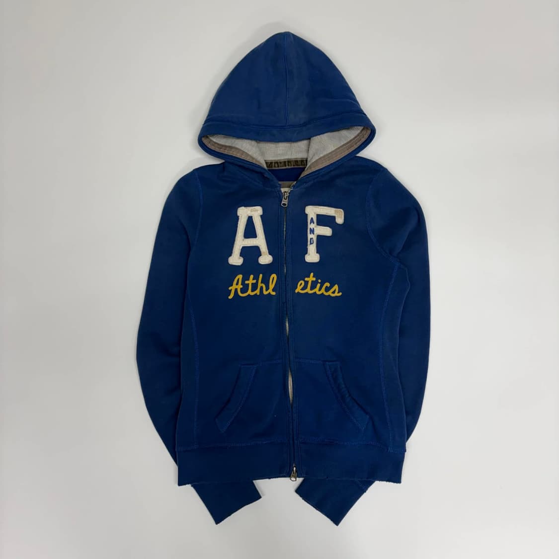 아베크롬비 y2k 여리핏 블루 걸즈 스웻 후드집업 희귀져지(M) 상품이미지2