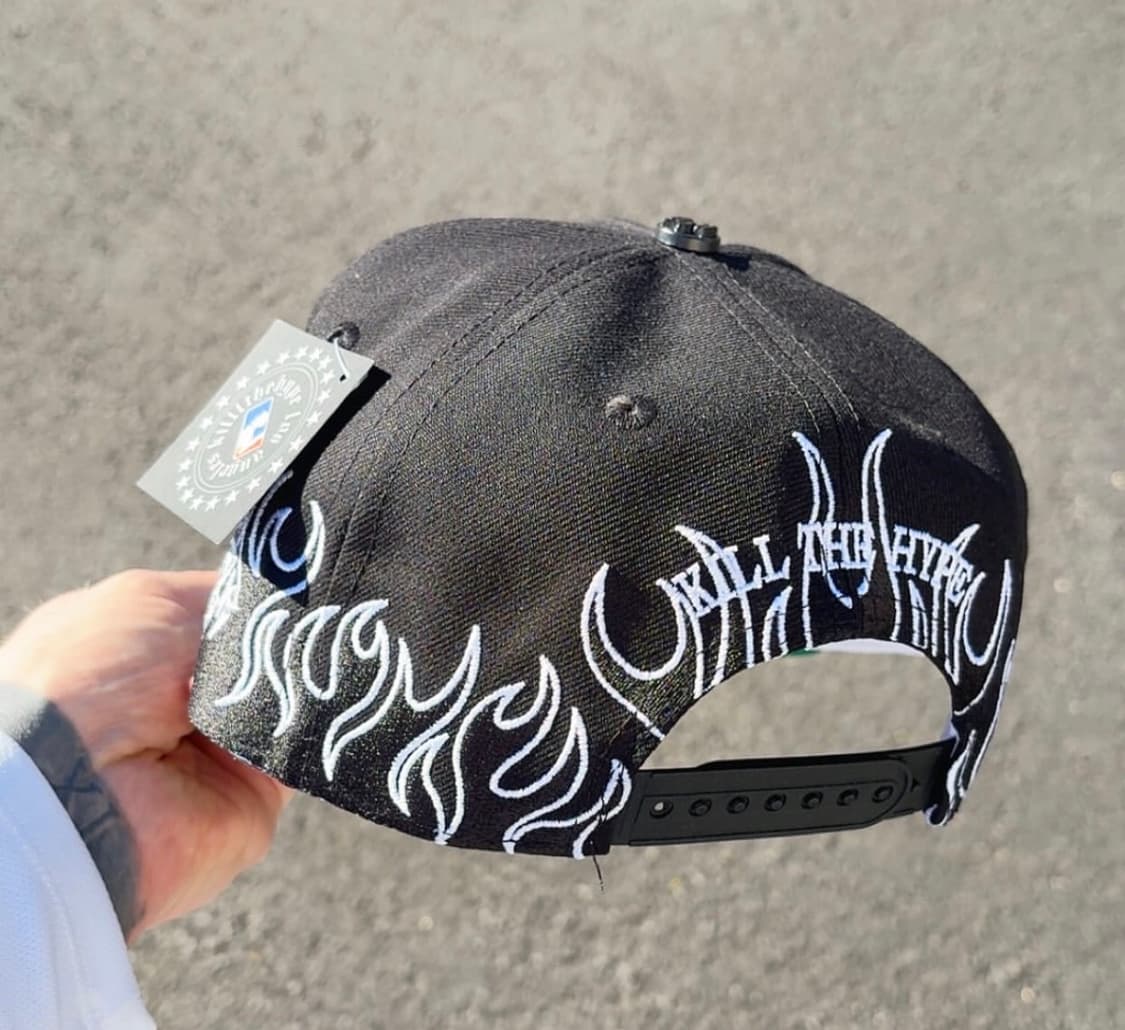 KILL THE HYPE 킬더하이프 업사이드다운 LA 플레임 스냅백 상품이미지4