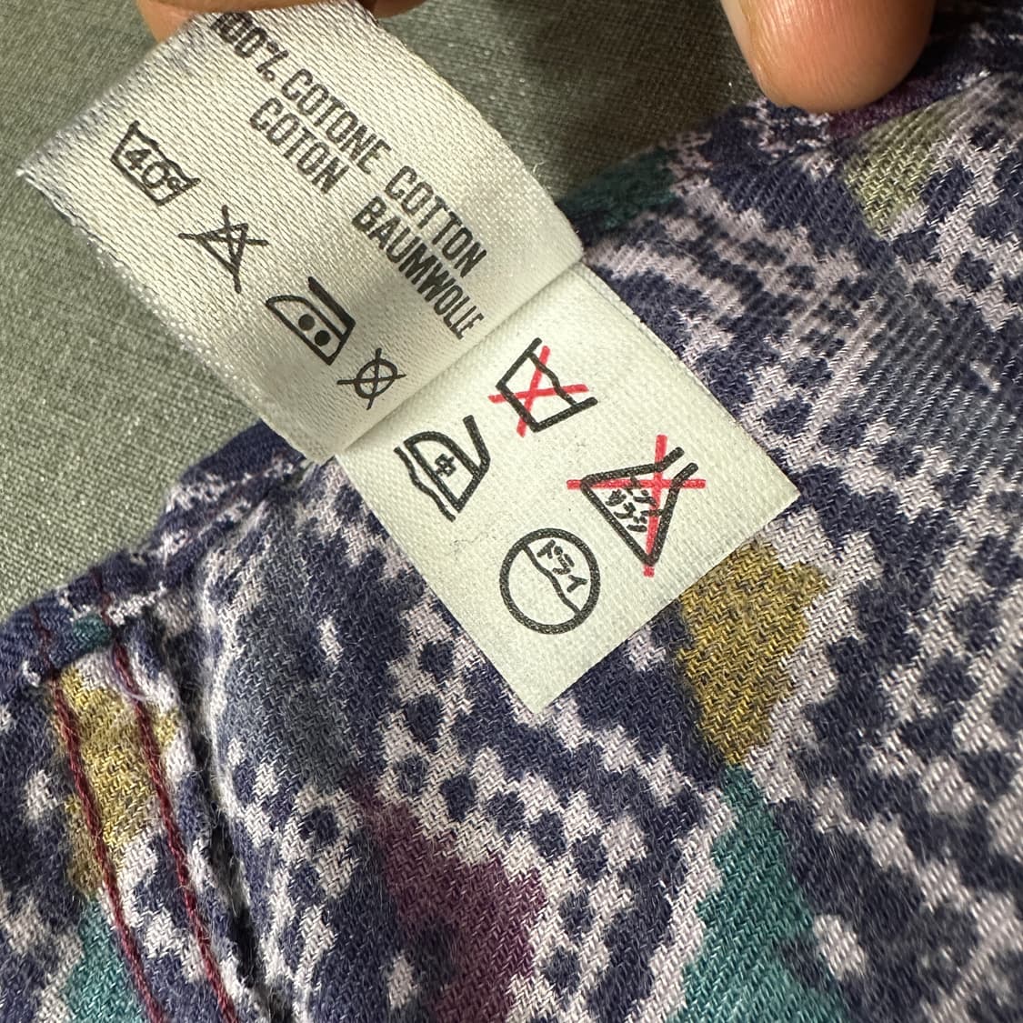 빈티지 미쏘니 스포츠 멀티컬러 셔츠 상품이미지6