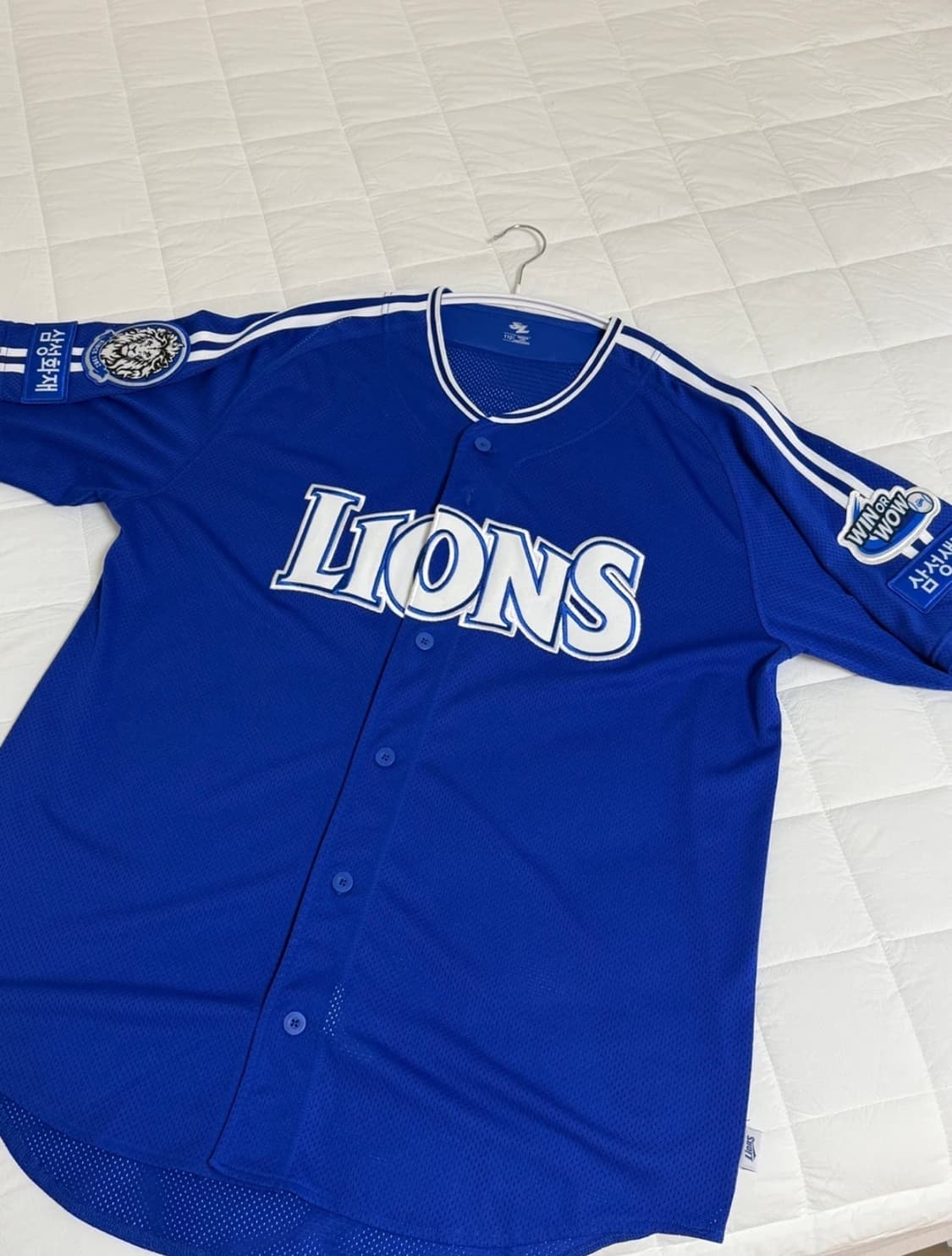 삼성라이온즈 ’25 올드 유니폼 110 / 이호성 마킹 상품이미지1