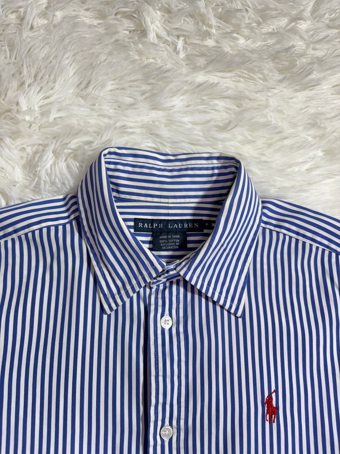 폴로 랄프로렌 포니 스트라이프 셔츠  상품이미지6