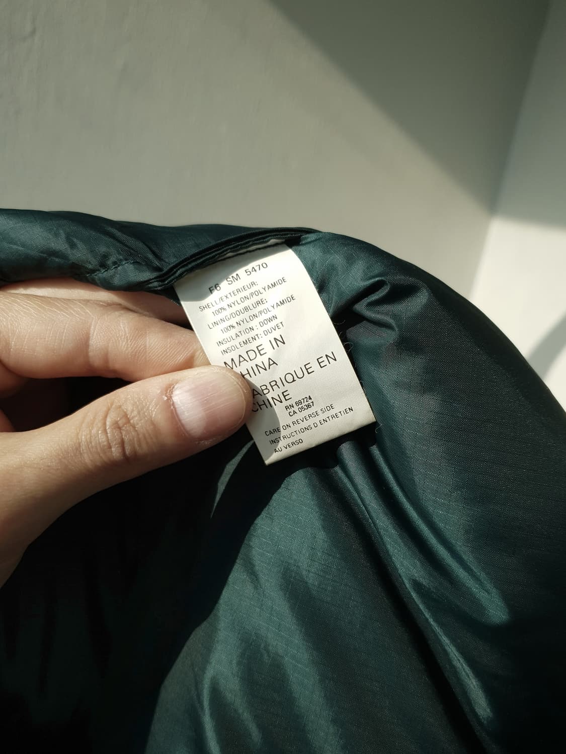 90s Columbia puffer down jk 상품이미지10