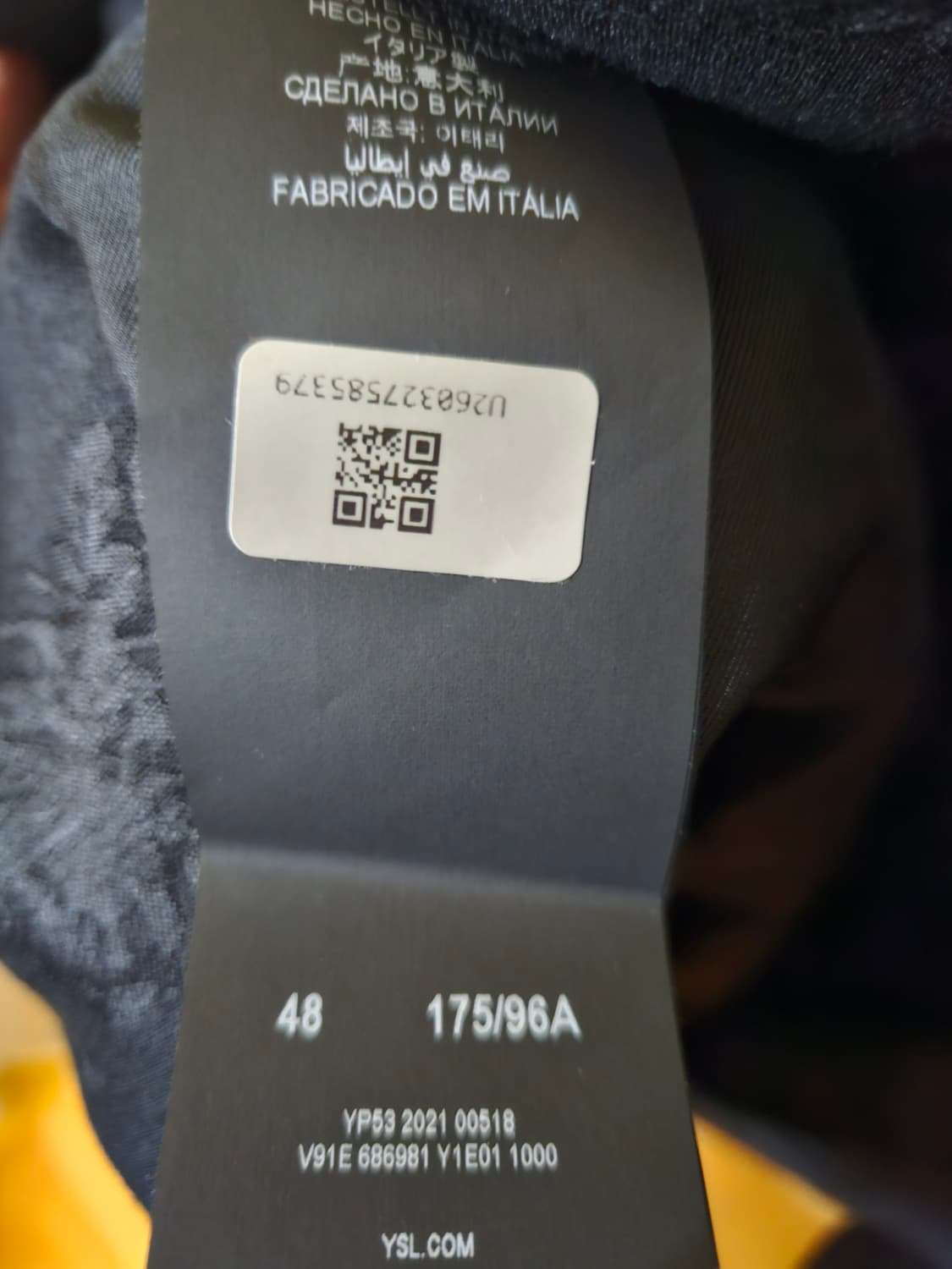 48) 22SS 슬림핏 싱글 브레스티드 재킷 블레이저 상품이미지6