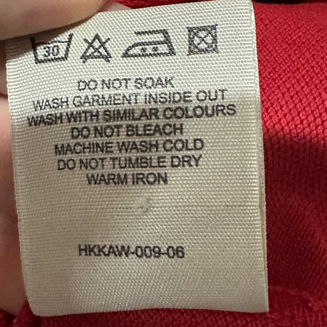 버버리 정품 레드 폴로티셔츠  상품이미지7