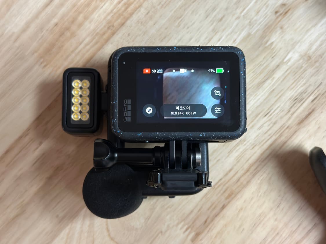 고프로12 블랙 + 브이로그 조명 하우징 + 액세서리 상품이미지5