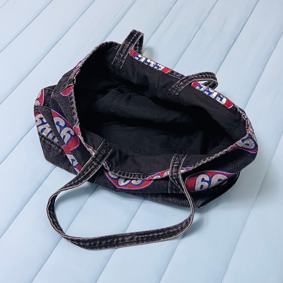 슈프림 666 데님 토트백 상품이미지3