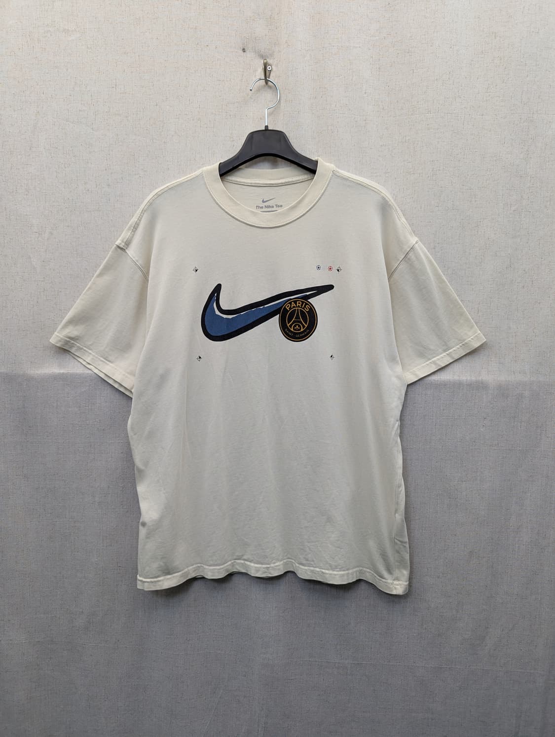 나이키 파리생제르망 반팔 티셔츠 아이보리 상품이미지1
