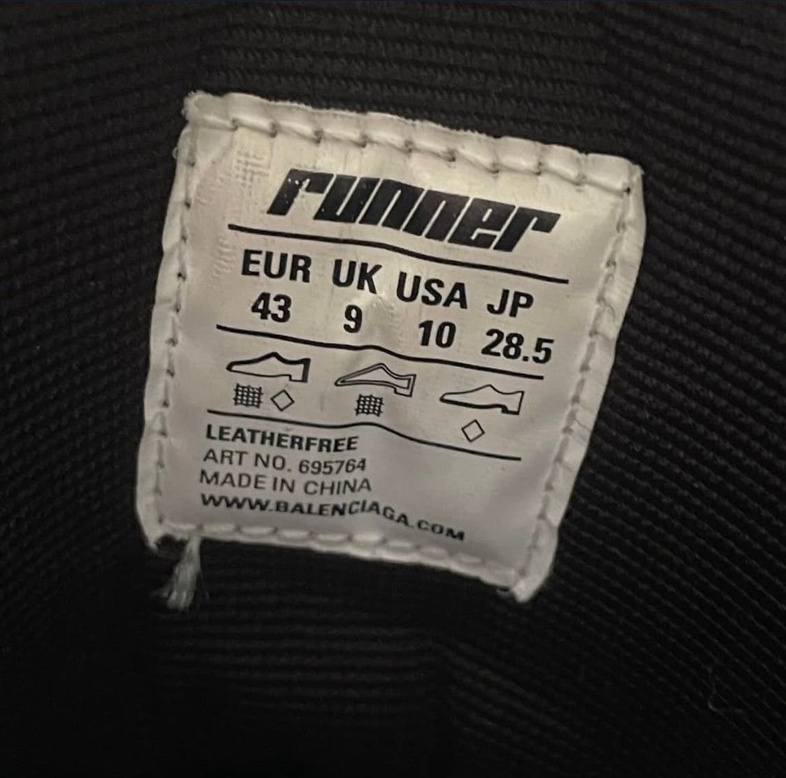 발렌시아가 뉴러너 하이 상품이미지7