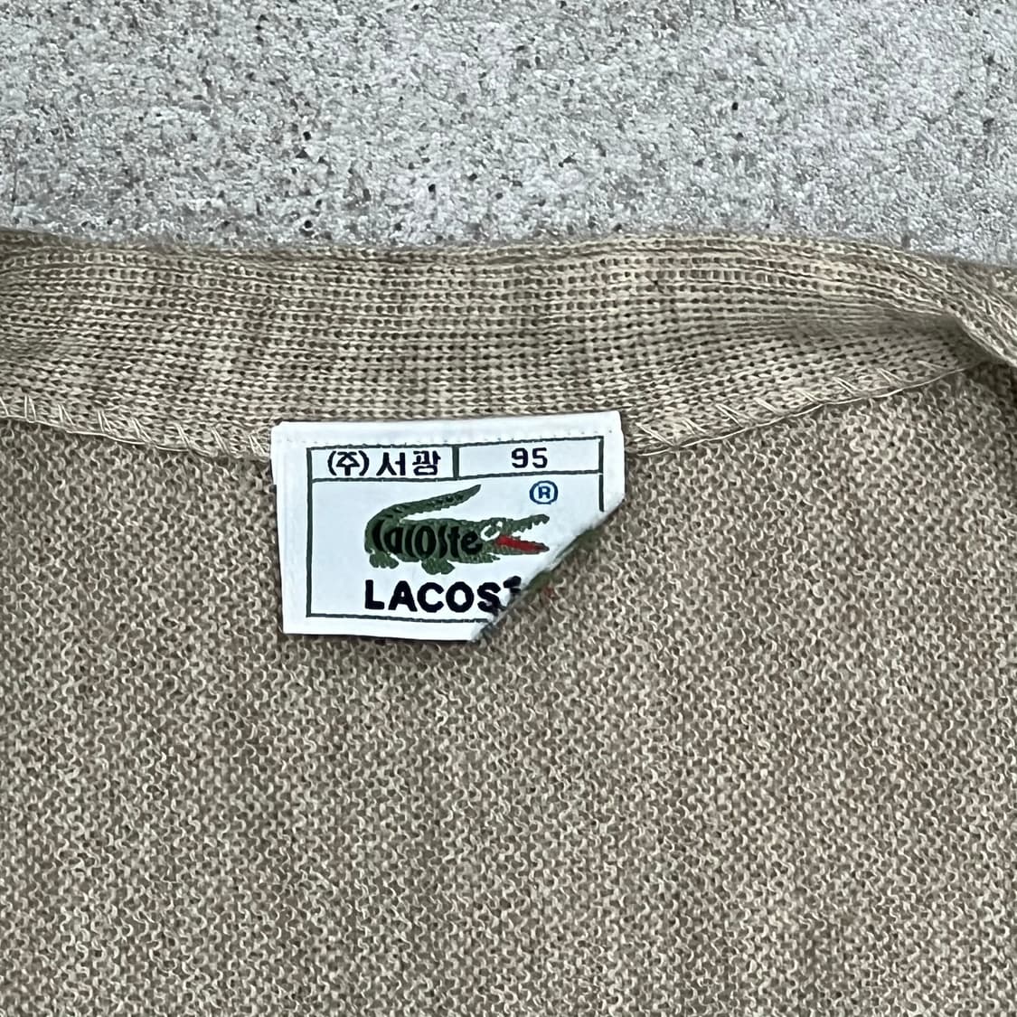 라코스테 울 니트가디건 s10447 상품이미지6