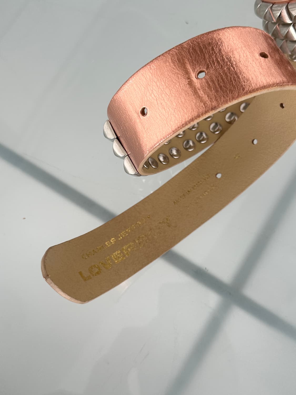 러버보이 스터드 레더 벨트 상품이미지6