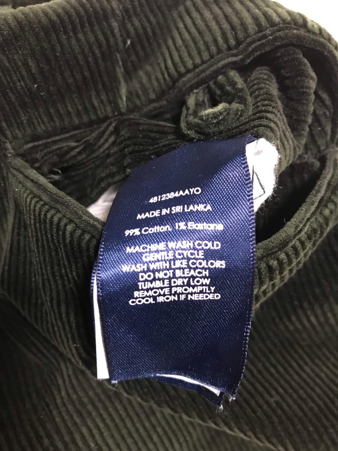 폴로 코듀로이 팬츠  상품이미지3