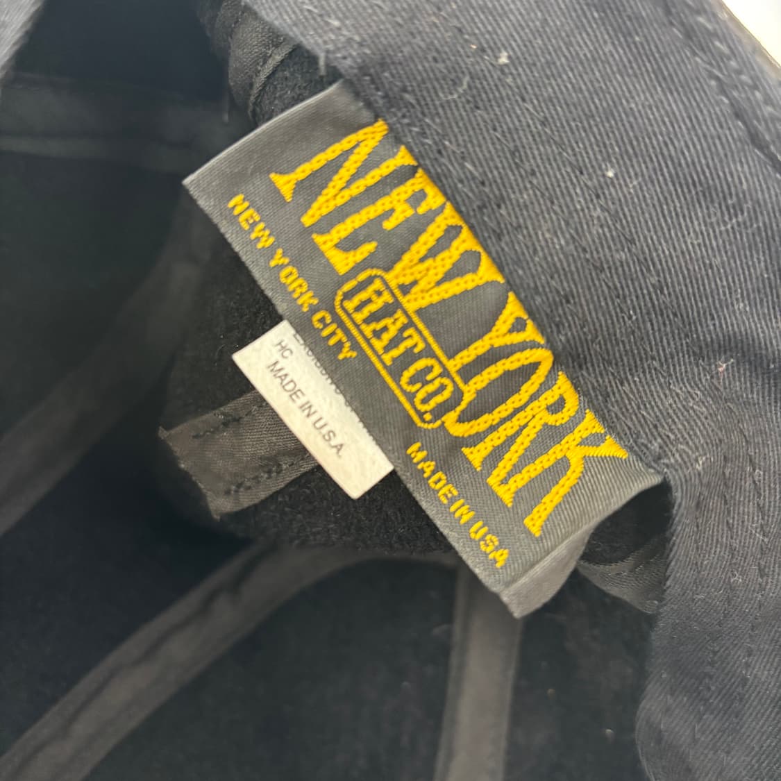 뉴욕 햇 (New York Hat Co.) 레더 헌팅캡 상품이미지4