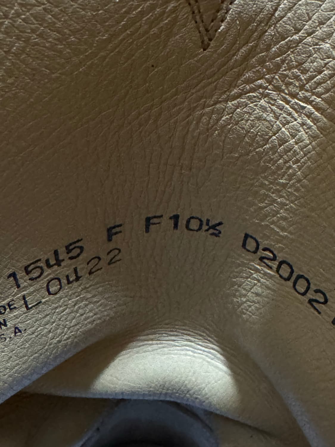 Nick fouquet x Lucchese white sand boots 상품이미지3