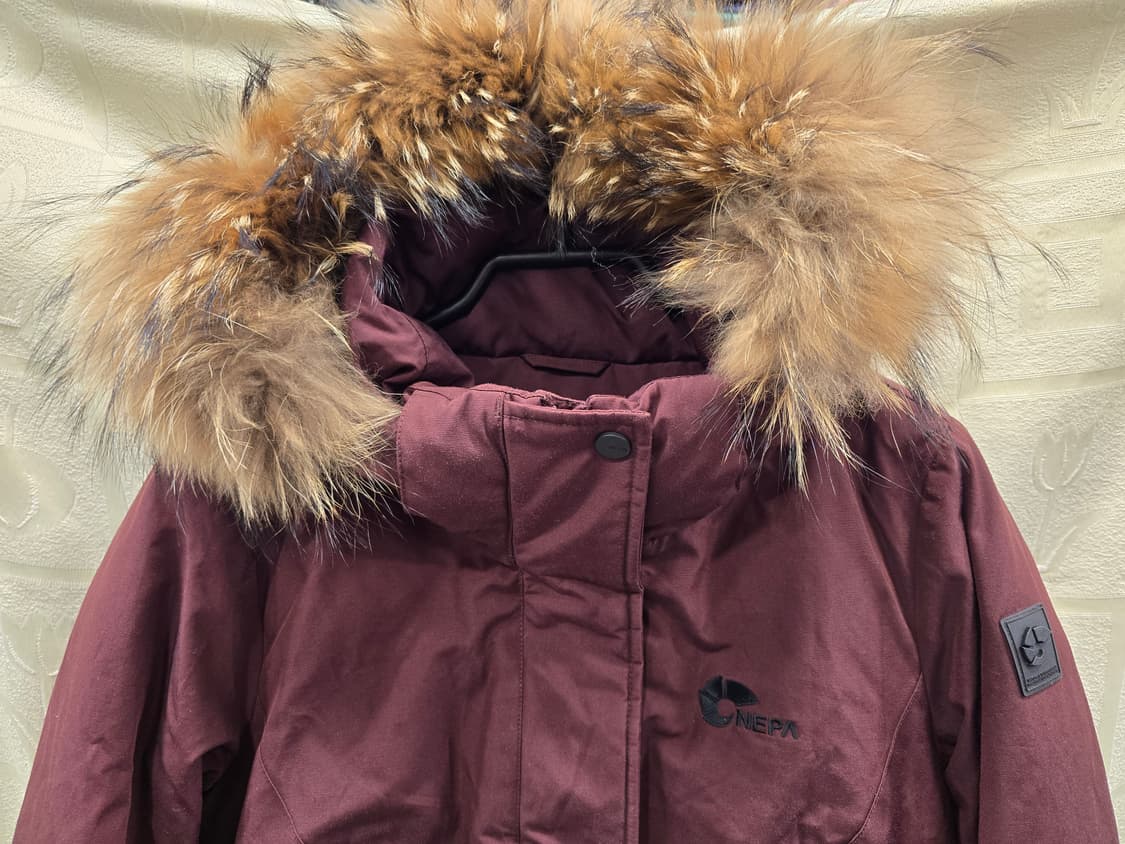 네파 여성 구스다운 패딩 90 (S) 버건디 상품이미지2