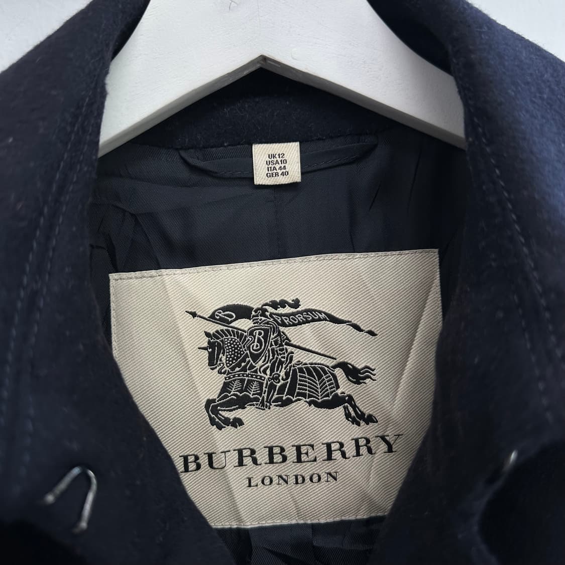 버버리 울캐시미어 트렌치코트 상품이미지6