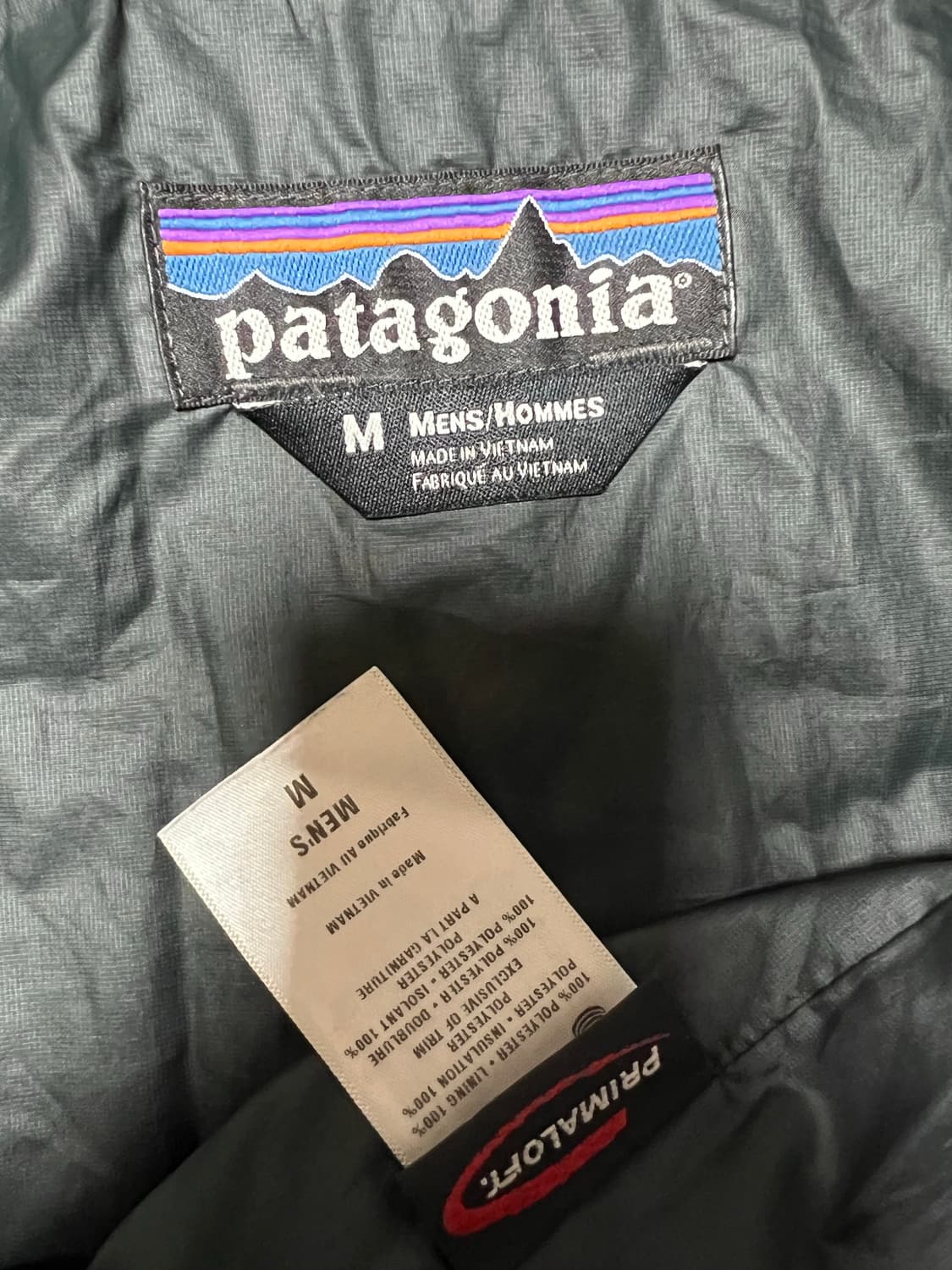 파타고니아 구형 프리마로프트 마이크로퍼프 조끼 상품이미지2