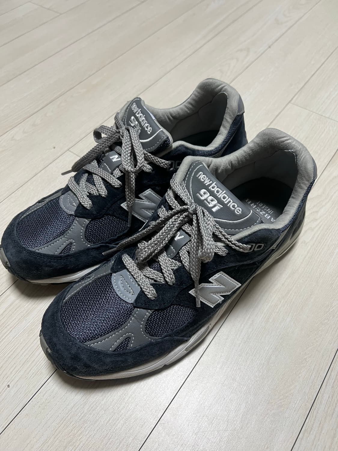 뉴발란스 991 메이드 인 UK 네이비 260 상품이미지1