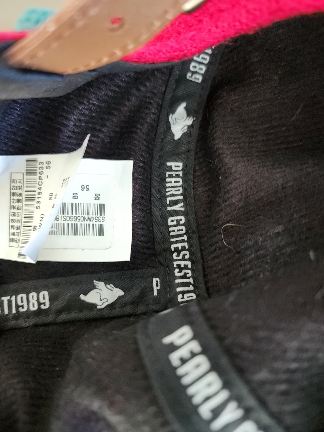 파리게이츠 버건디 색상 
골프 모자 상품이미지8