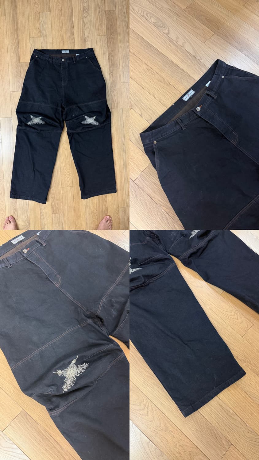 [3size] 아오이로 오오키 페더 데님  상품이미지2