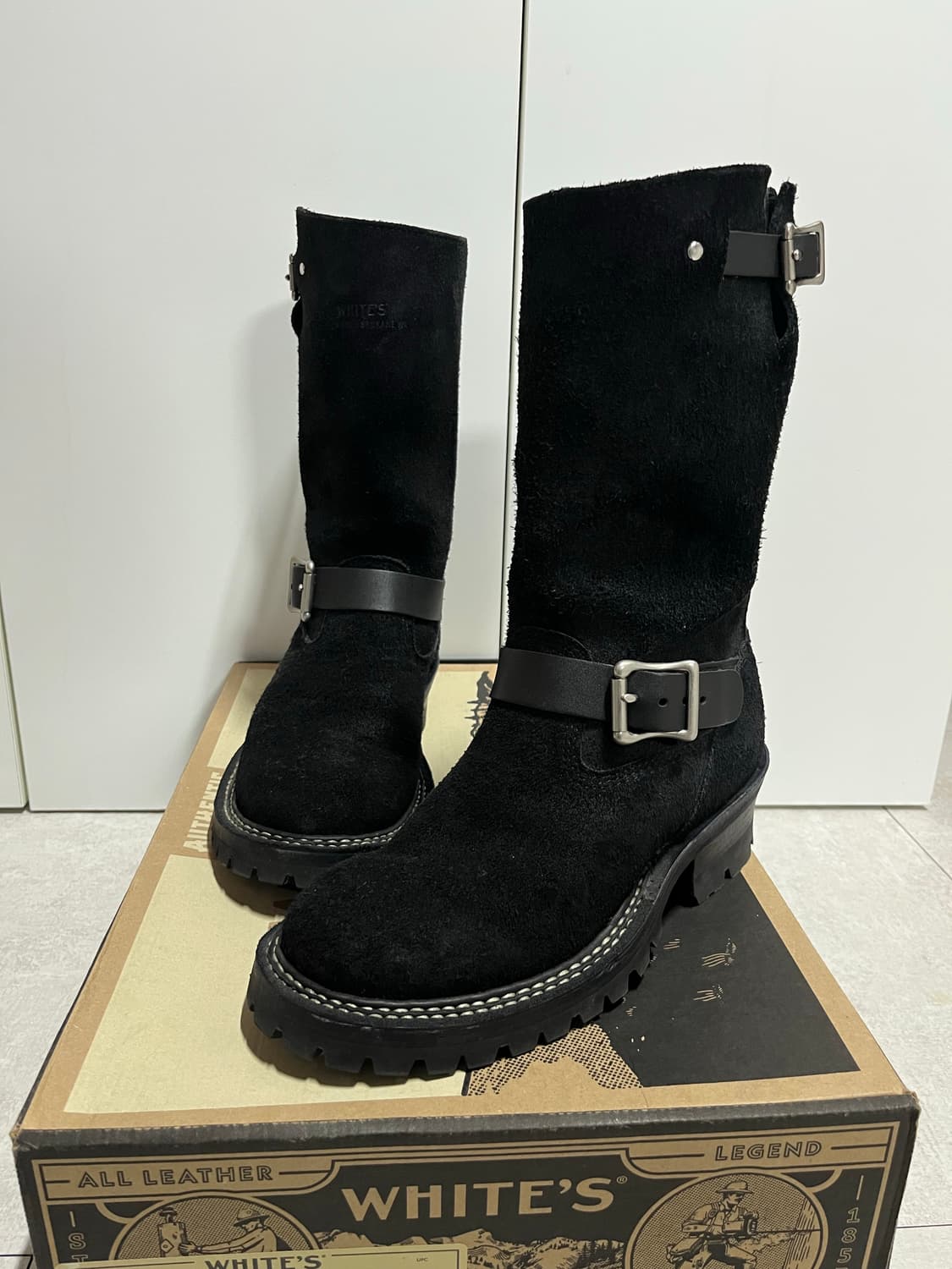 화이츠 부츠(WHITE'S BOOTS) 노마드(NOMAD) 블랙 러프아웃 상품이미지5