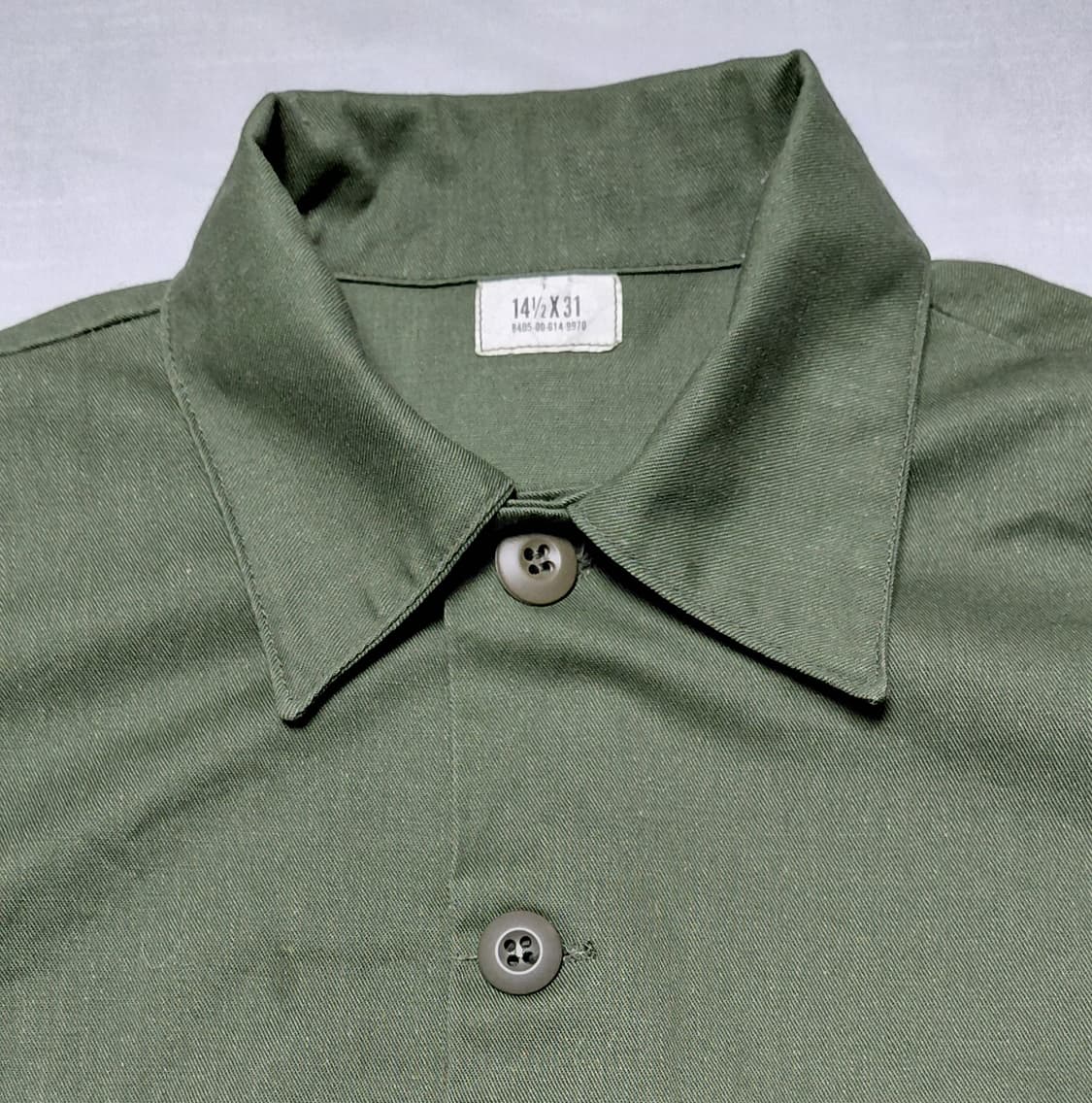 [Remake] 80's 미군 실물 OG-507 x 페어아일 니트 셔츠 상품이미지5