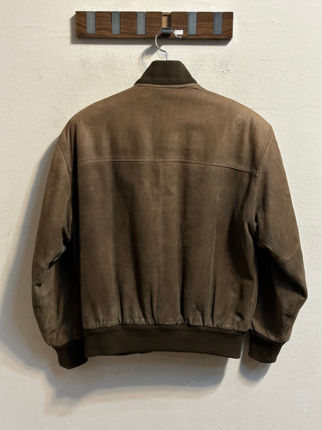 90's 유즈드 스웨이드 봄버자켓 상품이미지4