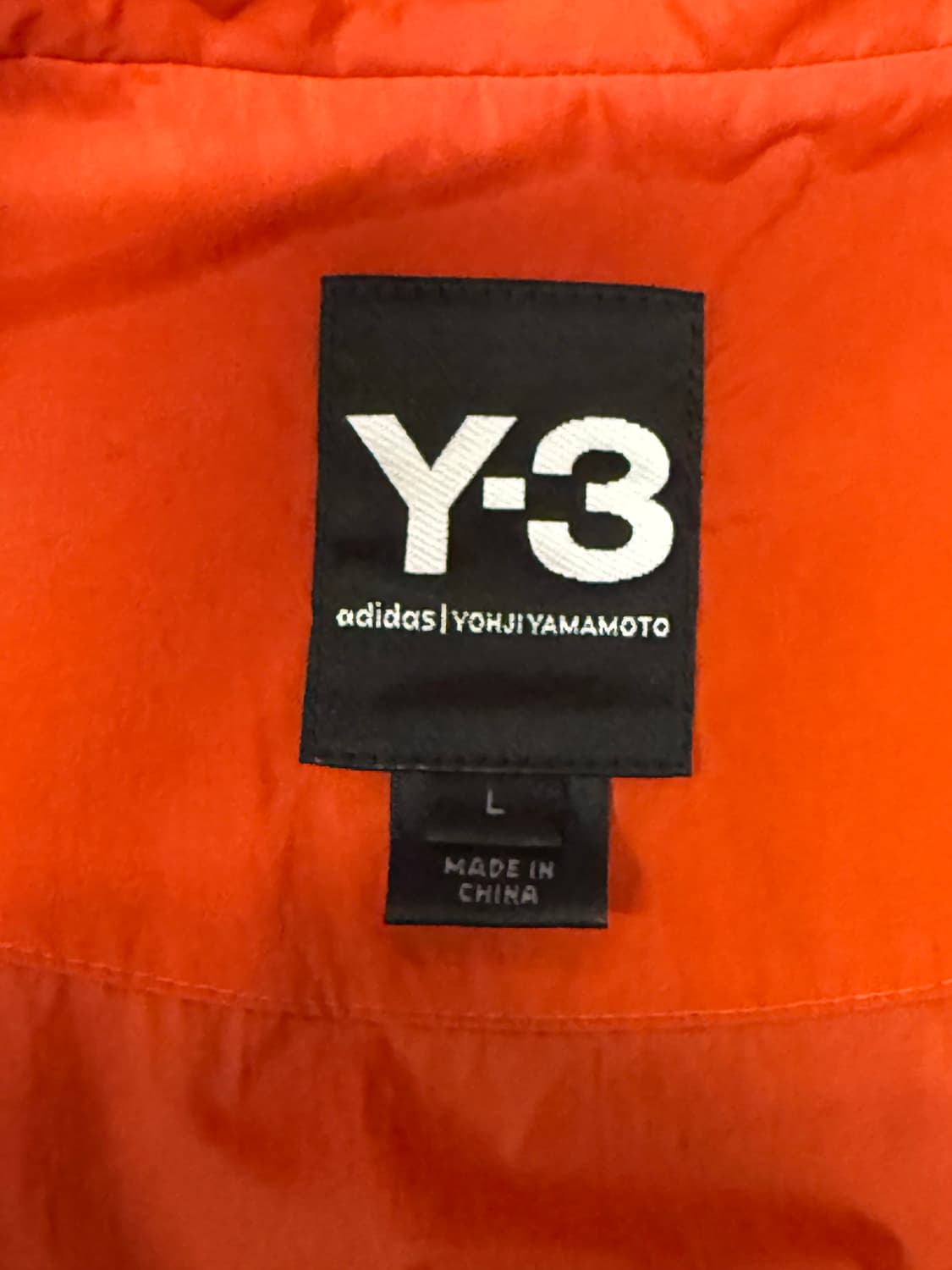Y-3 오렌지 윈드브레이커 아노락 상품이미지3