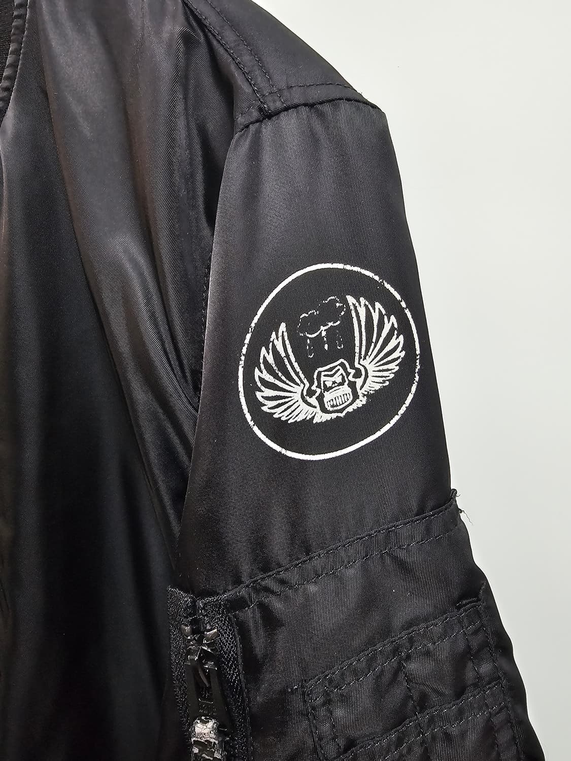 베이프 샤크 ma-1 항공점퍼 2XL 국내100정도 상품이미지10